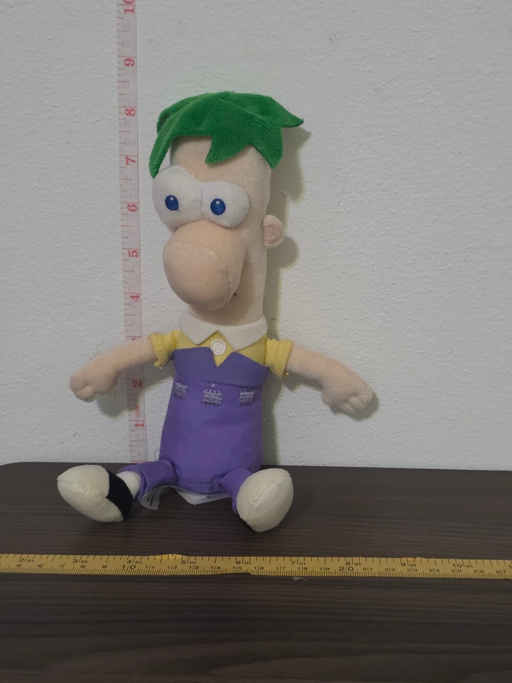 Disney Store "Ferb Fletcher" 10-Inch Mini Bean Bag Plush
